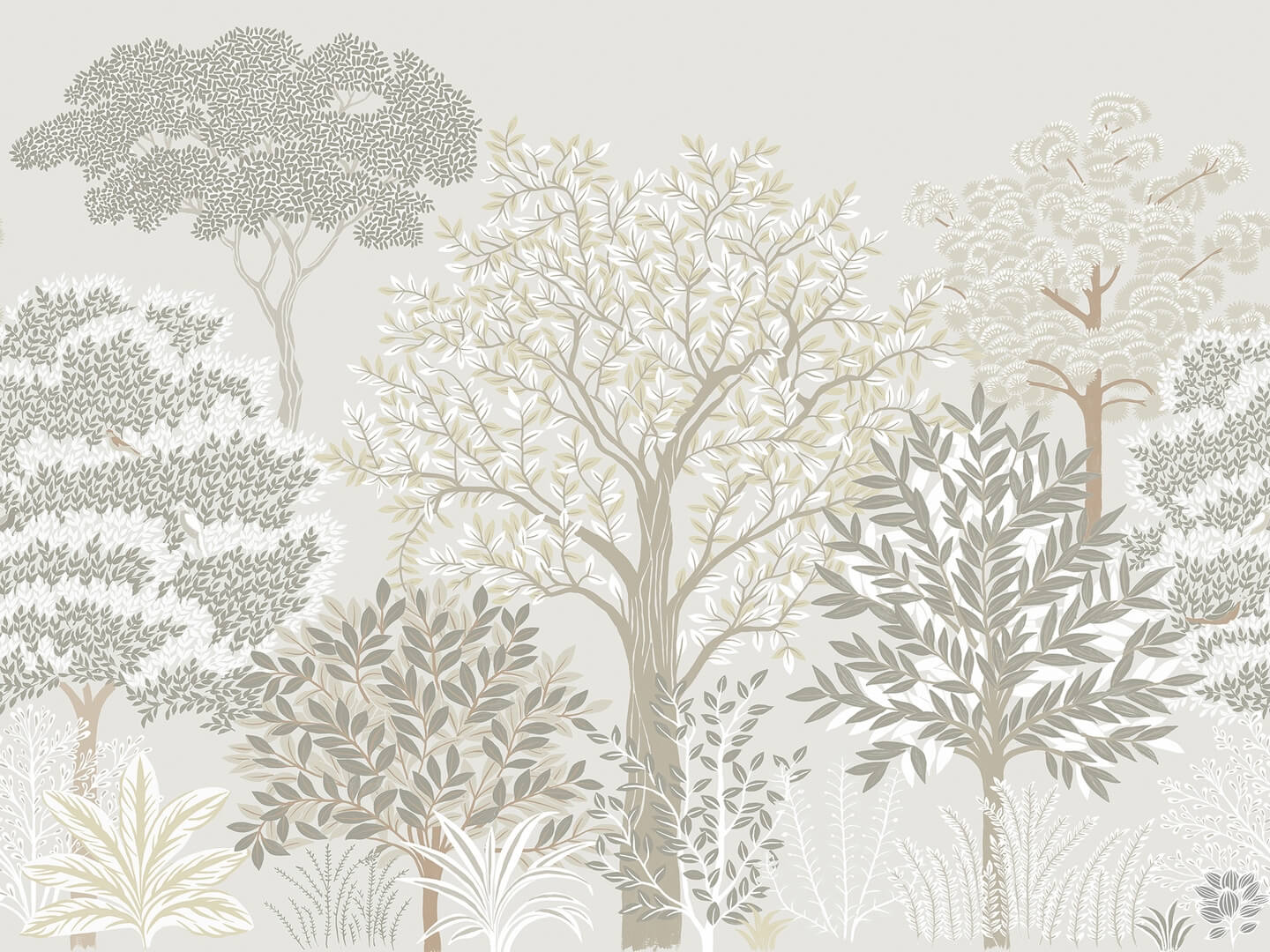 Mural w drzewa KT Exclusive KT15616M Whispering Trees British Heritage III