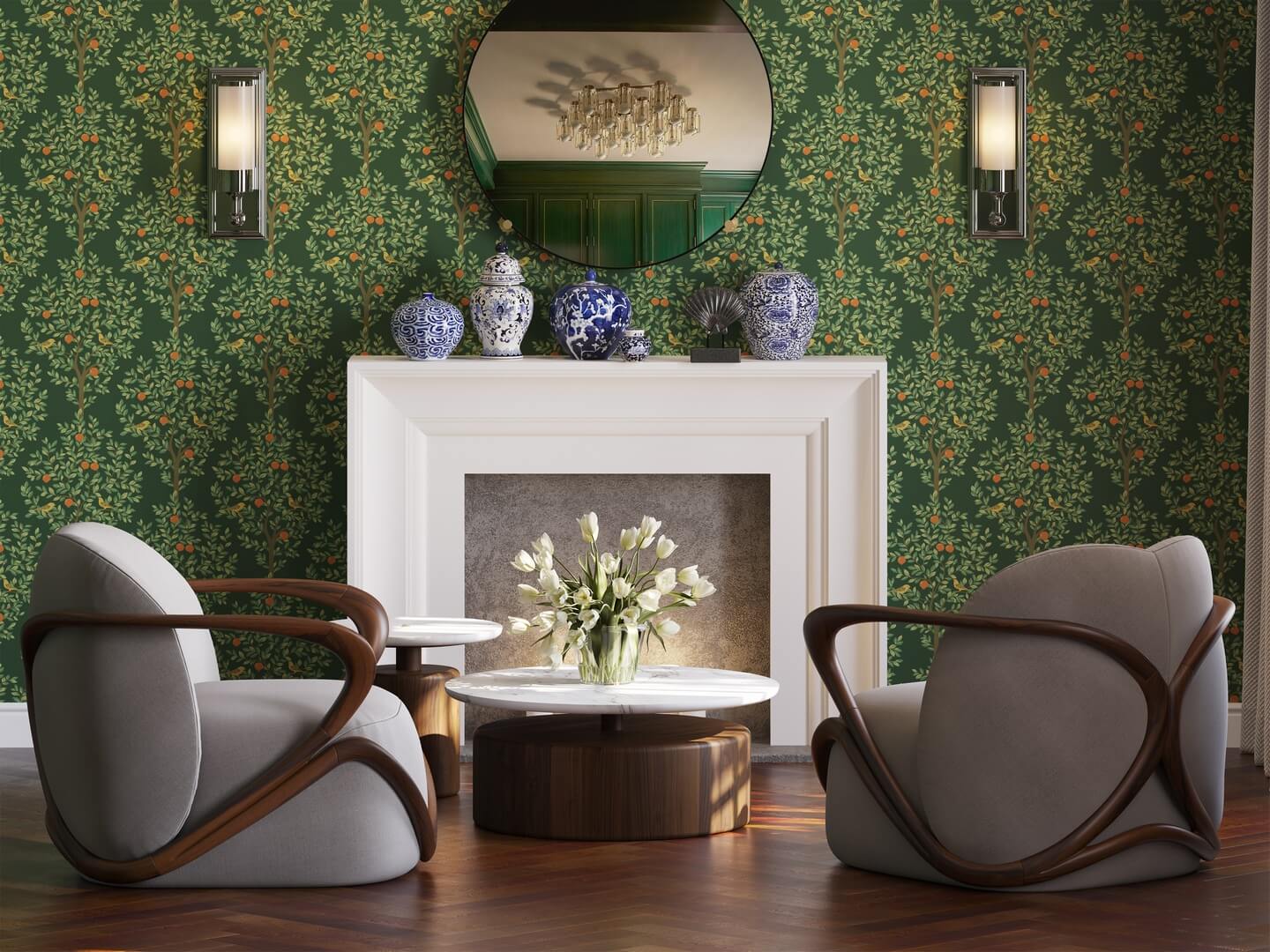 Tapeta drzewa KT Exclusive KT31014 Tree Of Life British Heritage III