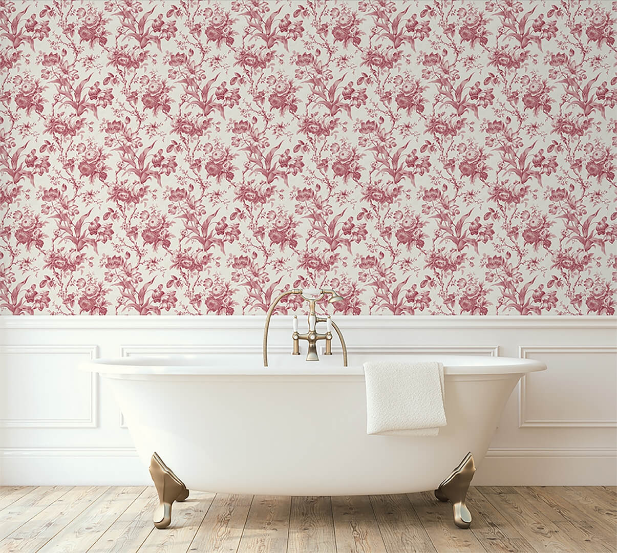 Tapeta kwiaty Seabrook FC61202 French Country