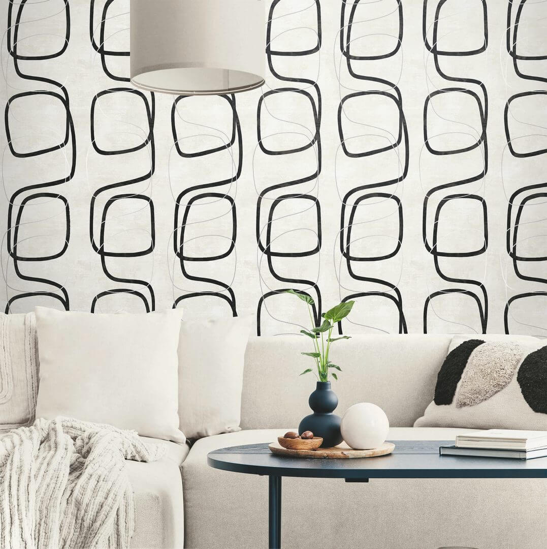 Tapeta geometryczna abstrakcyjna Wallquest EG10208 Geometric Textures