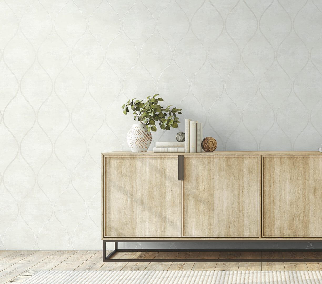 Tapeta jak koniczyna marokańska Wallquest EG10808 Geometric Textures
