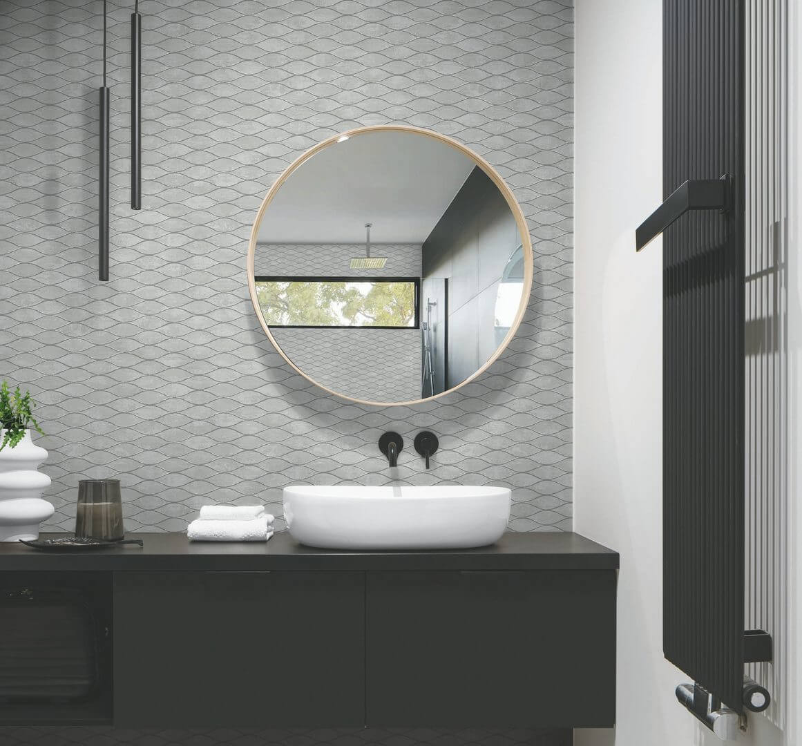 Tapeta geometryczna pofalowane linie Wallquest EG11118 Geometric Textures