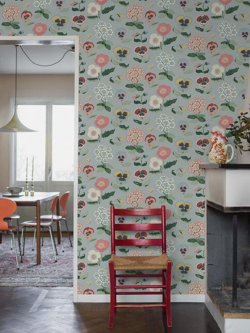 Mural kwiaty Boras Tapeter Studio 9569W Posy Astrid Wilson