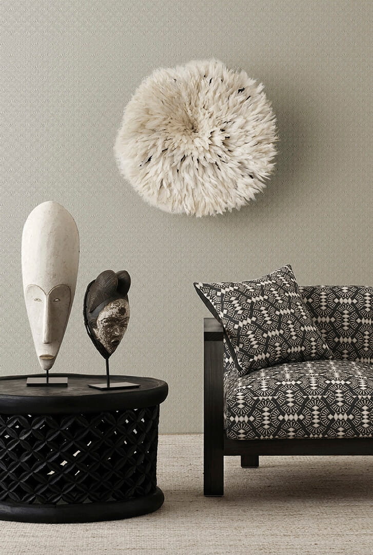 Tapeta wachlarze art-deco Galerie F-AF7002 Boutique