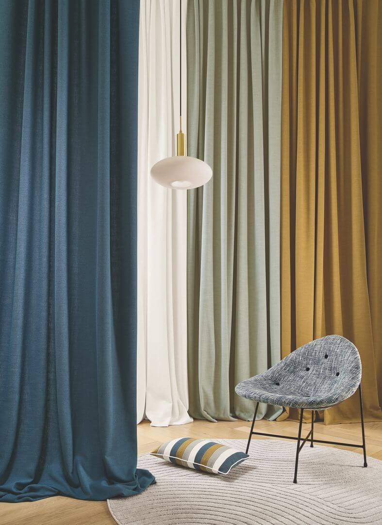 Tkanina dekoracyjna bez wzoru Camengo 41961289 Biarritz 2 - 300 cm szer.