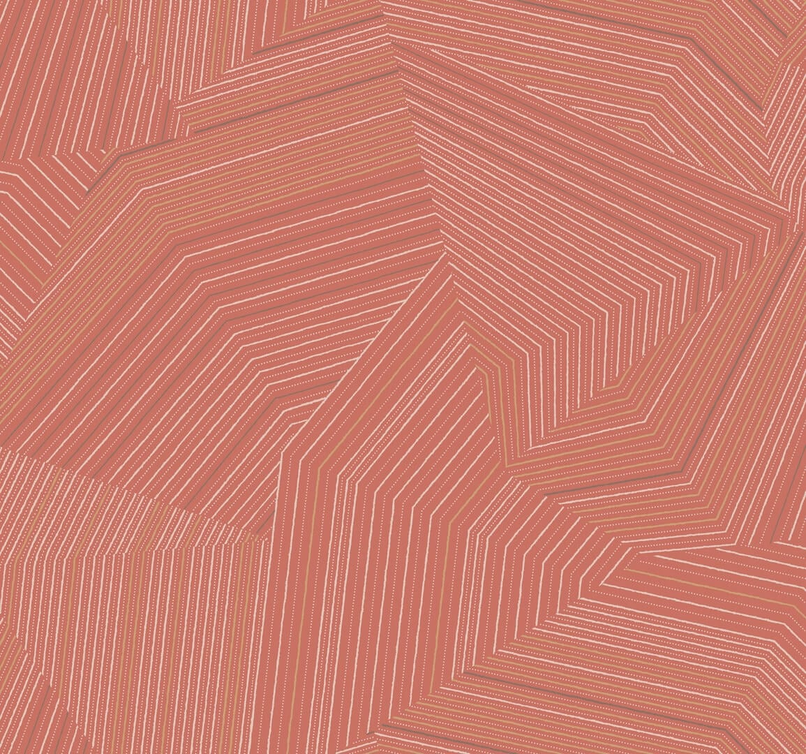 Tapeta abstrakcyjny labirynt York Wallcoverings OI0611 Gotted Maze New Origins