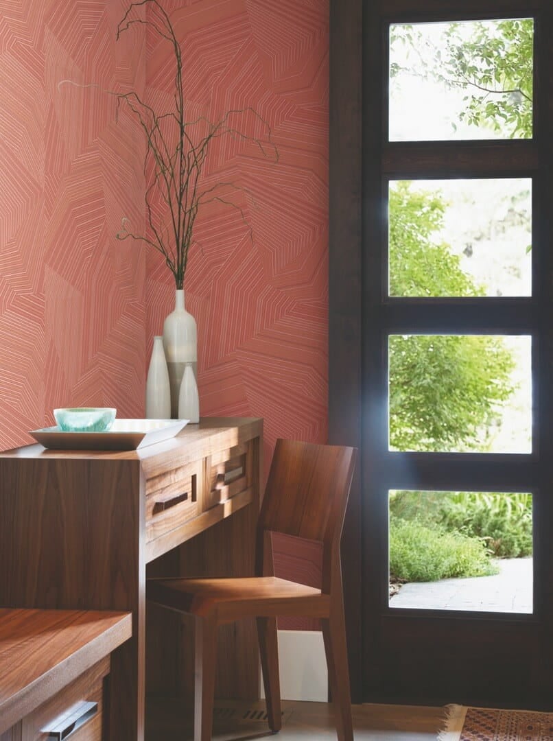 Tapeta abstrakcyjny labirynt York Wallcoverings OI0611 Gotted Maze New Origins