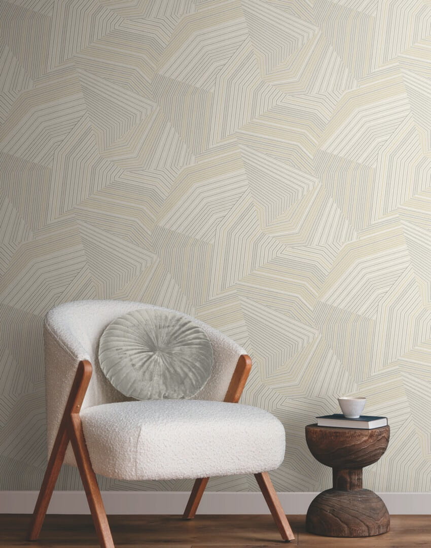 Tapeta abstrakcyjny labirynt York Wallcoverings OI0612 Gotted Maze New Origins