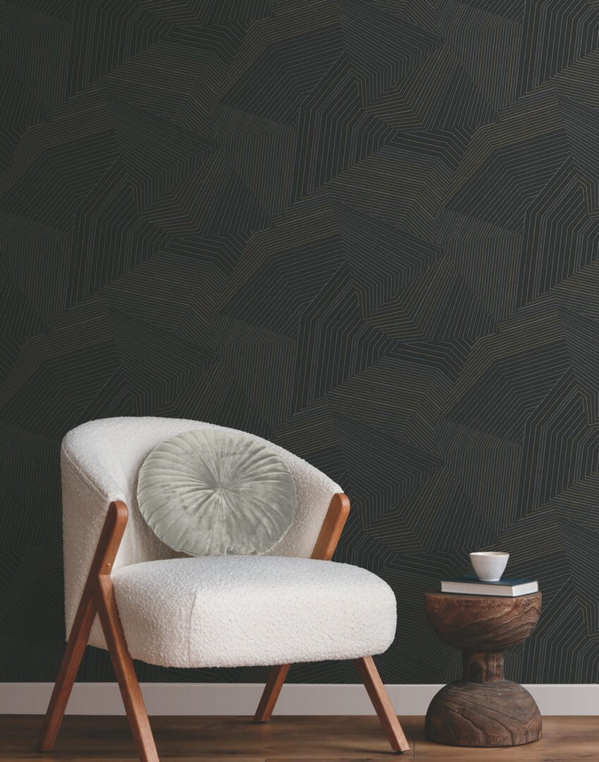 Tapeta abstrakcyjny labirynt York Wallcoverings OI0614 Gotted Maze New Origins