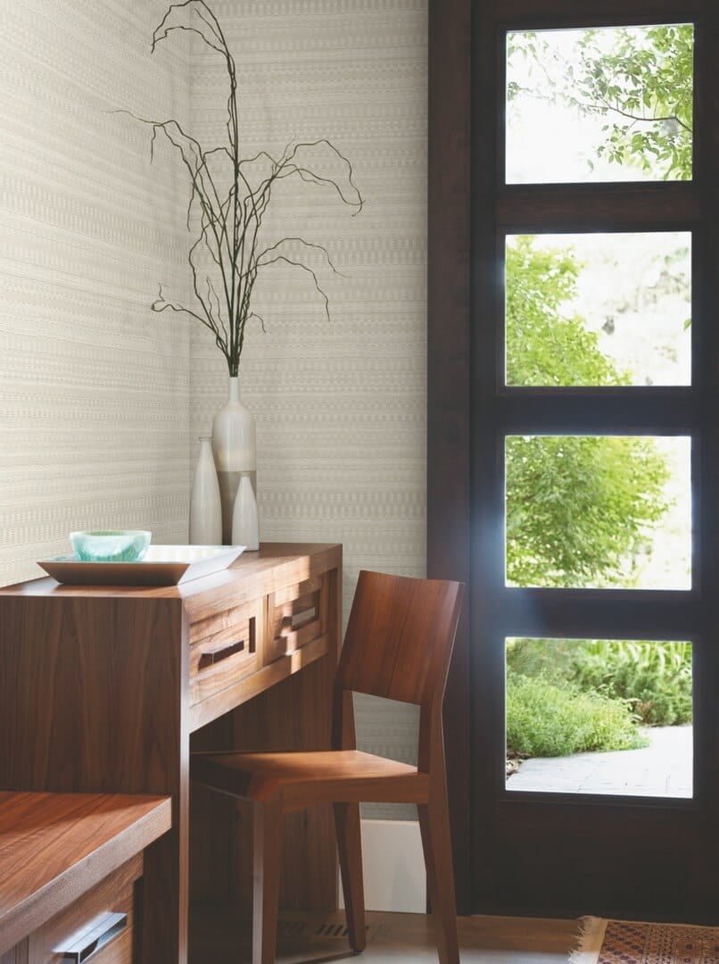 Tapeta imitująca ścieg York Wallcoverings OI0622 Tapestry Stitch New Origins