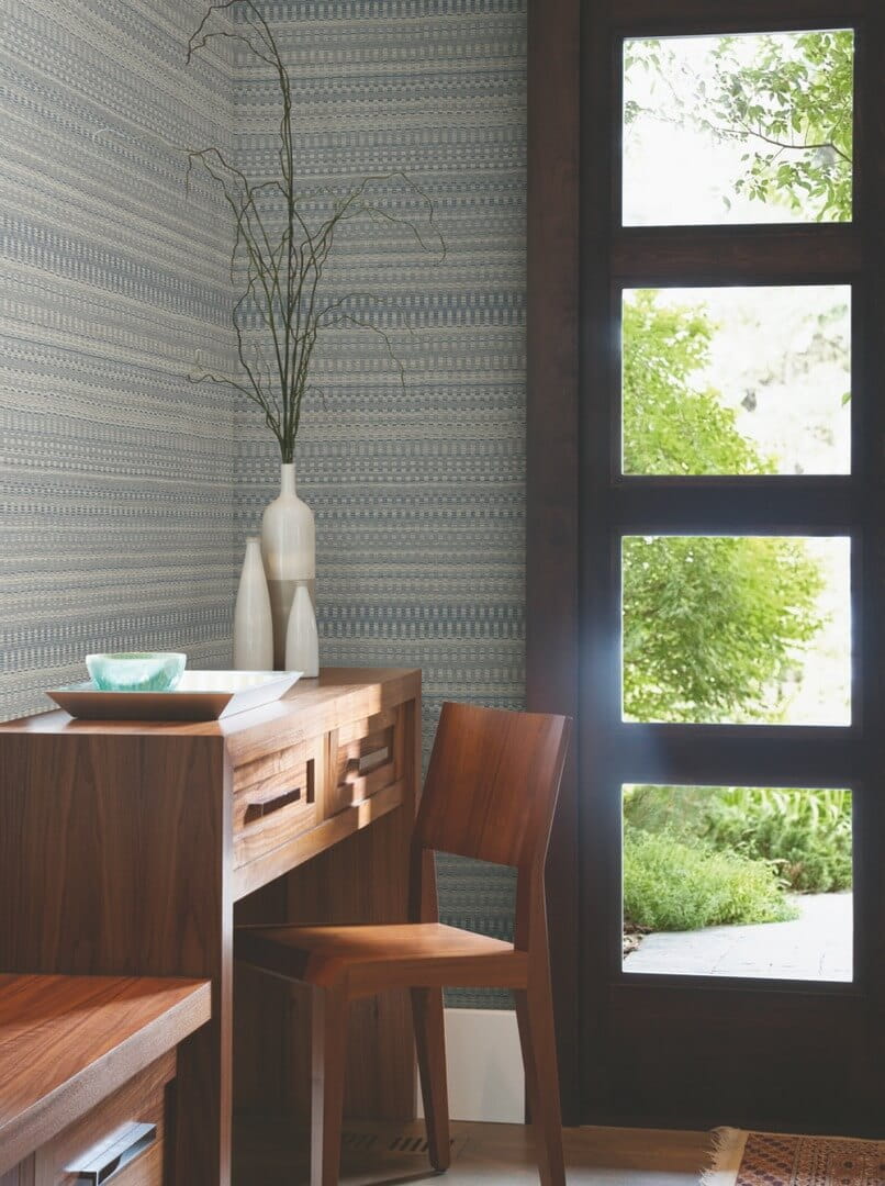 Tapeta imitująca ścieg York Wallcoverings OI0625 Tapestry Stitch New Origins