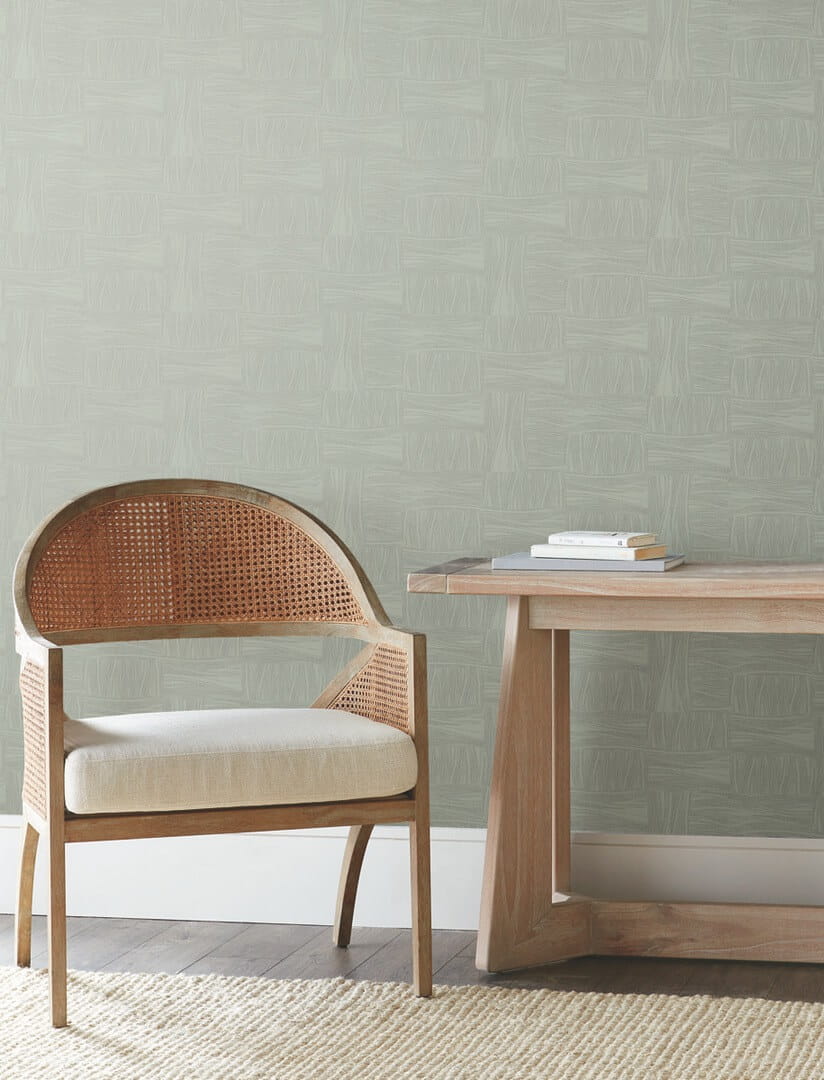 Tapeta metaliczne kropki York Wallcoverings OI0631 Wicker Dot New Origins