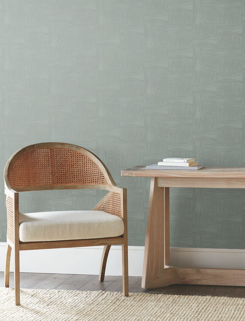Tapeta metaliczne kropki York Wallcoverings OI0634 Wicker Dot New Origins