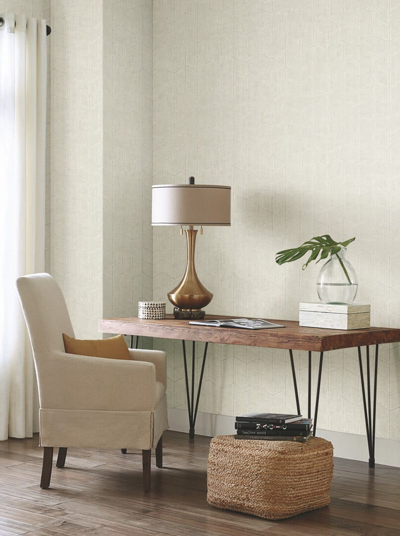 Tapeta industrialna jodełka York Wallcoverings OI0644 Flatiron Geometric New Origins
