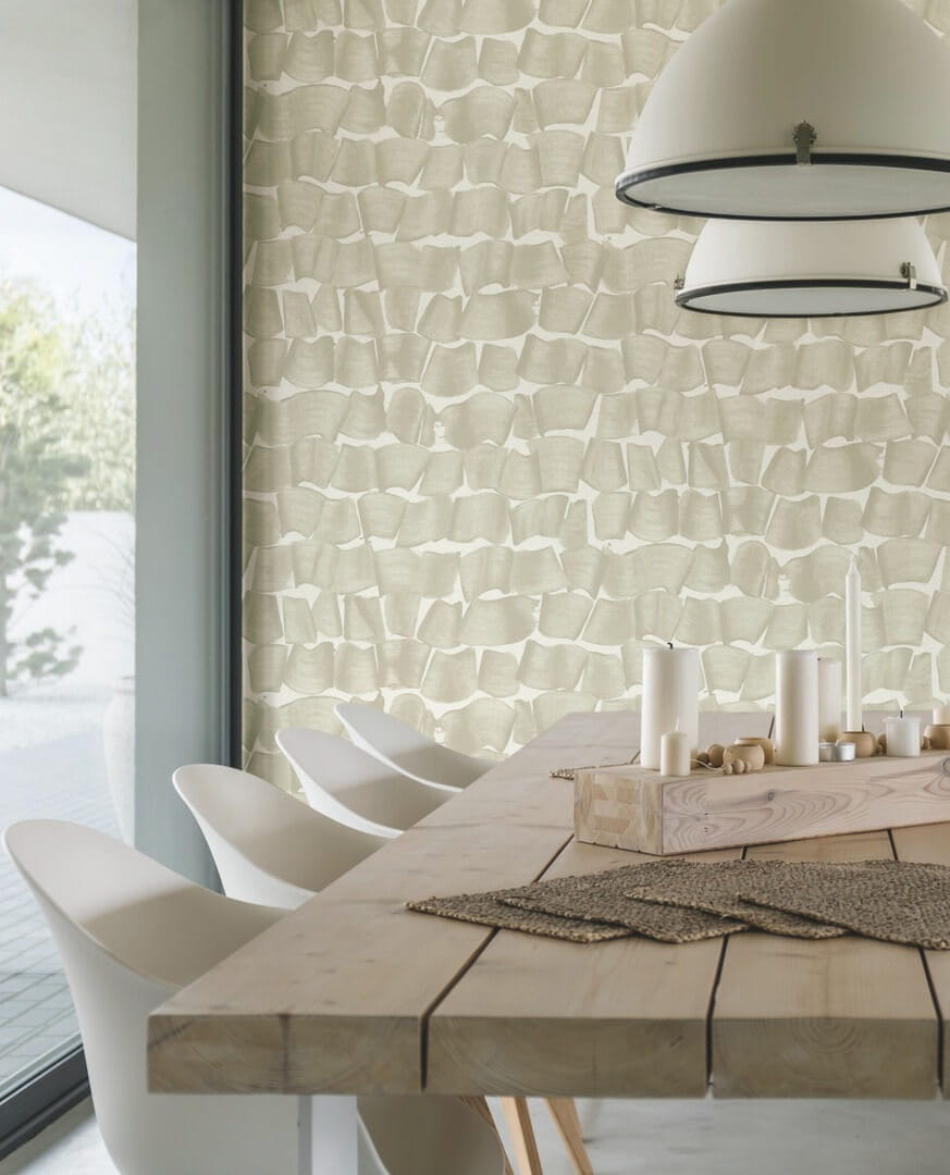 Tapeta abstrakcyjna geometria York Wallcoverings OI0654 Brushed Ink New Origins