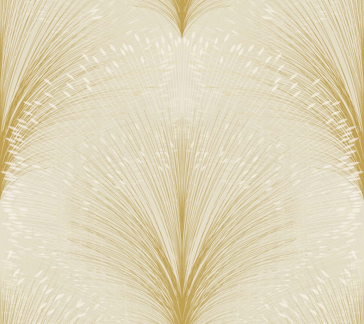 Tapeta bukiety trawy York Wallcoverings OI0681 Papyrus Plume New Origins