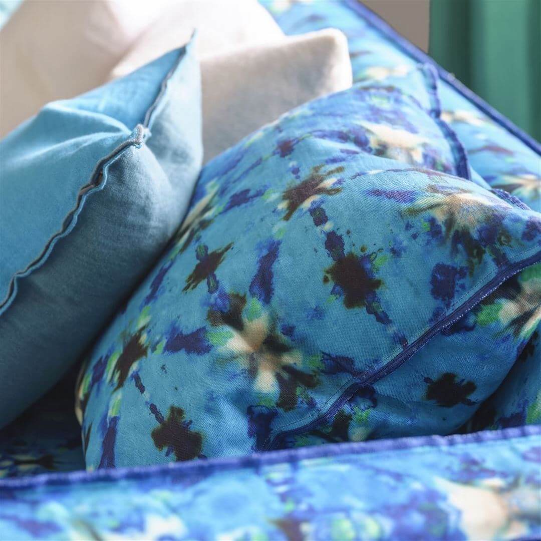 Tkanina bawełniana w stylu tie-dye Designers Guild FDG3082/01 Shibori Ikebana