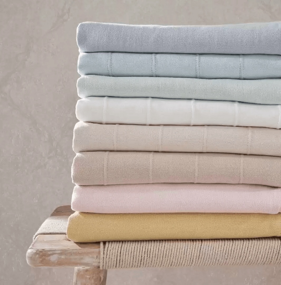 Tkanina lniana Osborne & Little F7581-11 Linen Empyrea - 284 cm szer.
