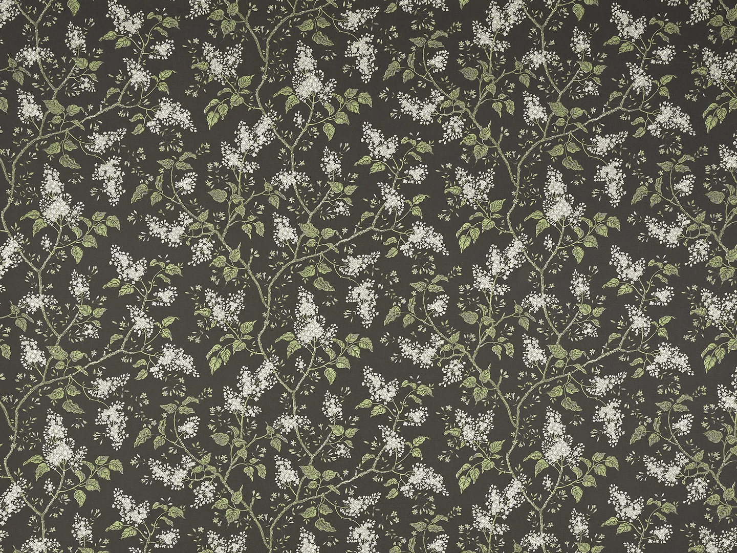 Tapeta tekstylna gałęzie bzu Pierre Frey BP354004 Les Lilas Collection Anniversaire 1823-2023