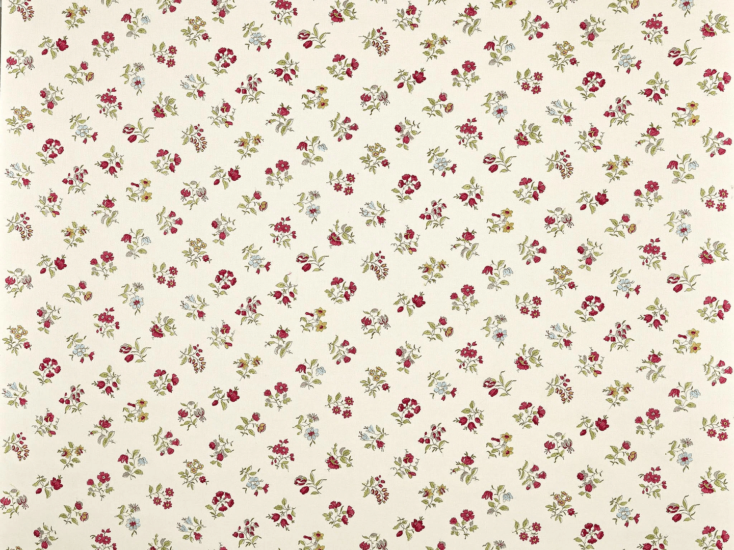 Tapeta tapeta tekstylna haftowane kwiaty Pierre Frey BP360001 Tendresse Collection Anniversaire 1823-2023