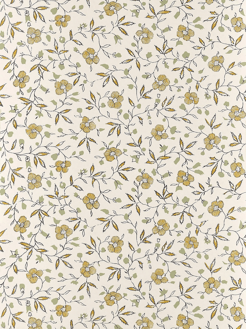 Tapeta kwiatki Pierre Frey BP363002 Marigold Collection Anniversaire 1823-2023