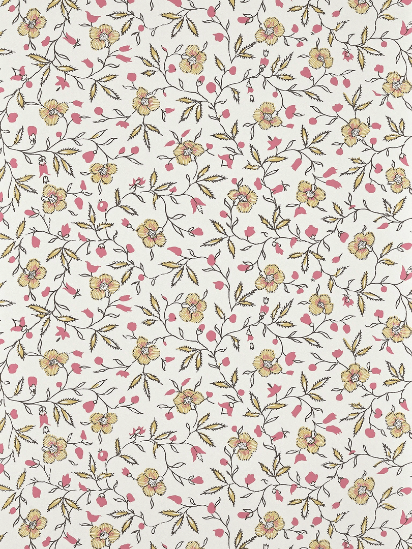 Tapeta kwiatki Pierre Frey BP363003 Marigold Collection Anniversaire 1823-2023