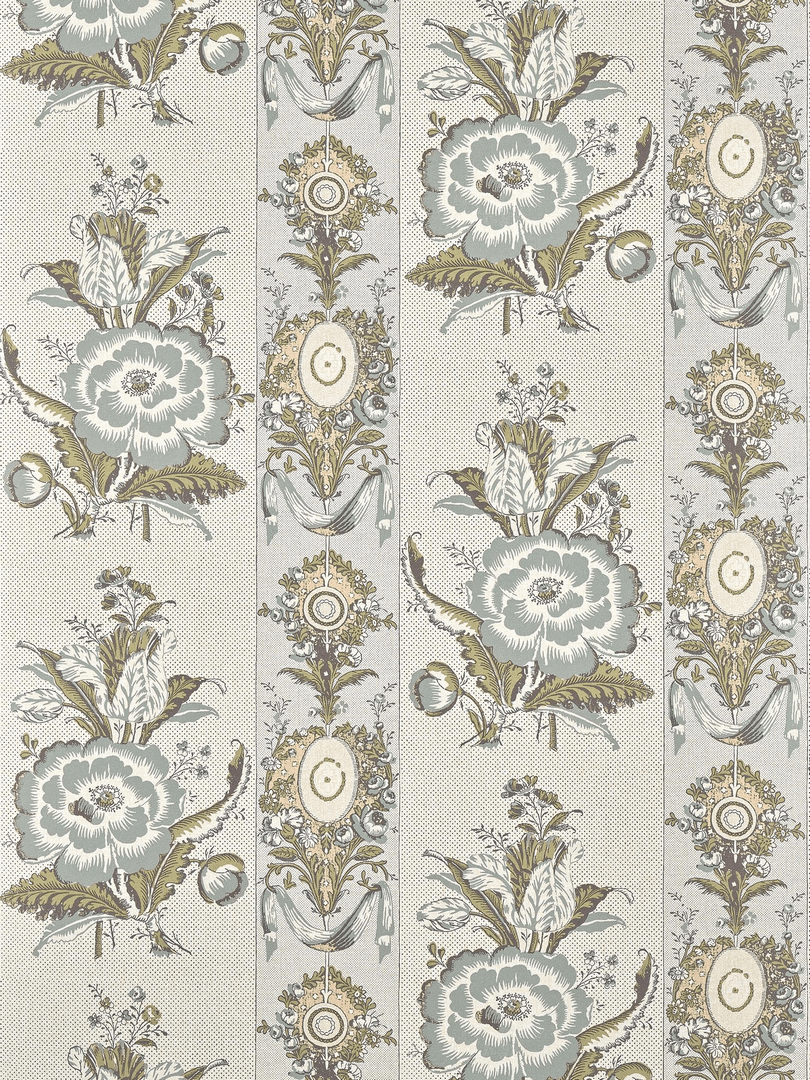 Tapeta kwiaty i pasy Pierre Frey BP364002 Les Renoncules Collection Anniversaire 1823-2023