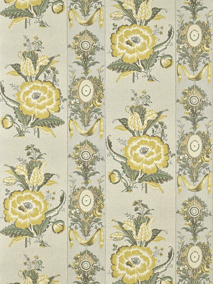 Tapeta kwiaty i pasy Pierre Frey BP364003 Les Renoncules Collection Anniversaire 1823-2023