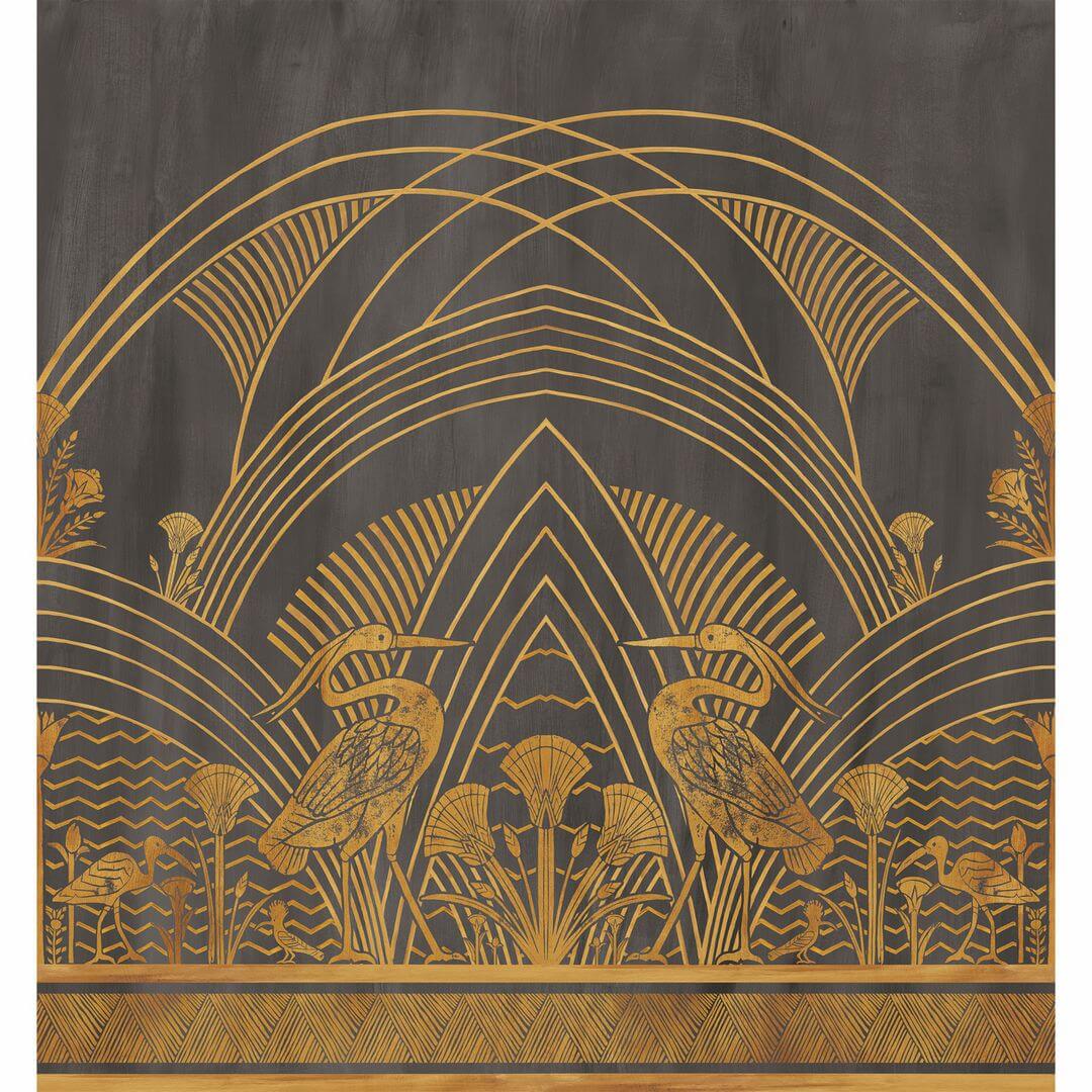 Mural czaple i łuki Casamance 76193262 Elephantine Panoramas 3