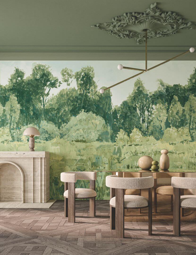 Mural botaniczny krajobraz Casamance 76391120 Colvert Panoramas 3