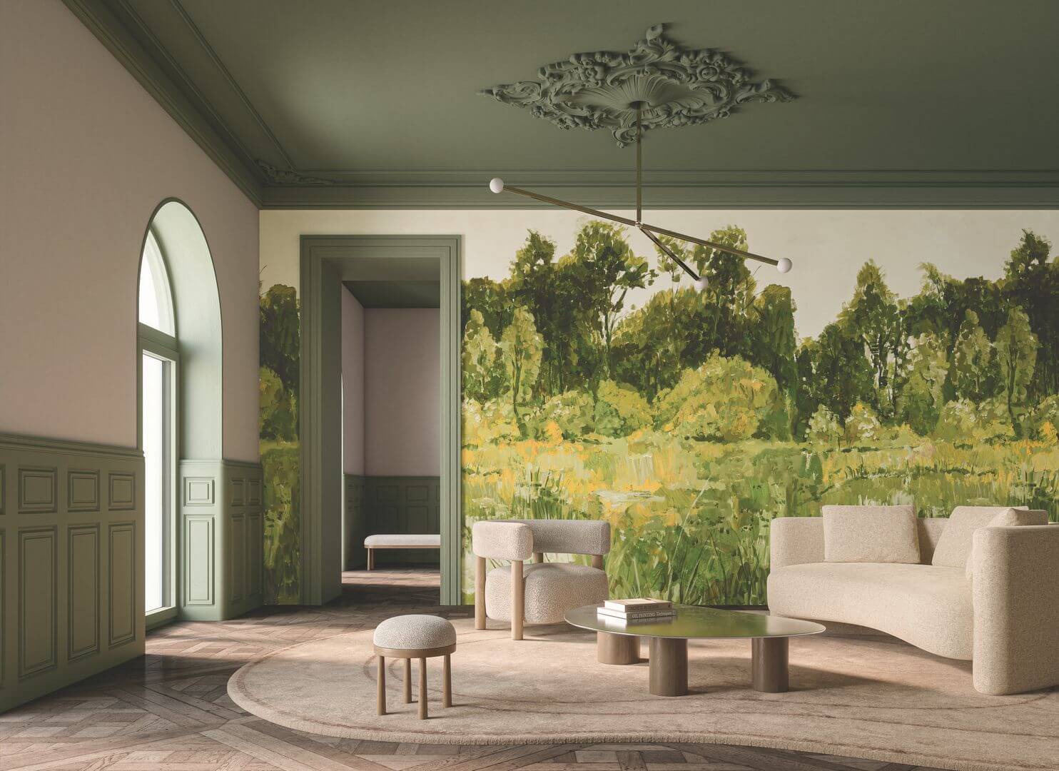 Mural botaniczny krajobraz Casamance 76391222 Colvert Panoramas 3