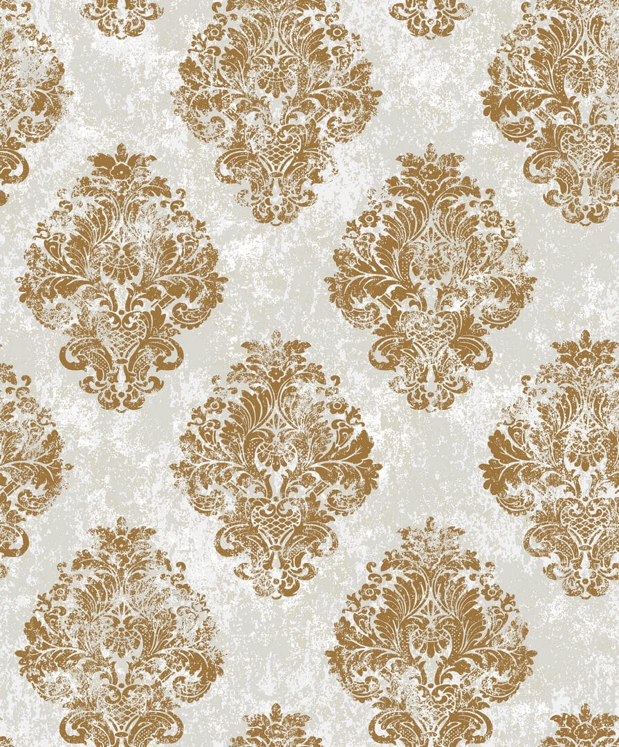 Tapeta złoty ornament Galerie W78228 Lustre