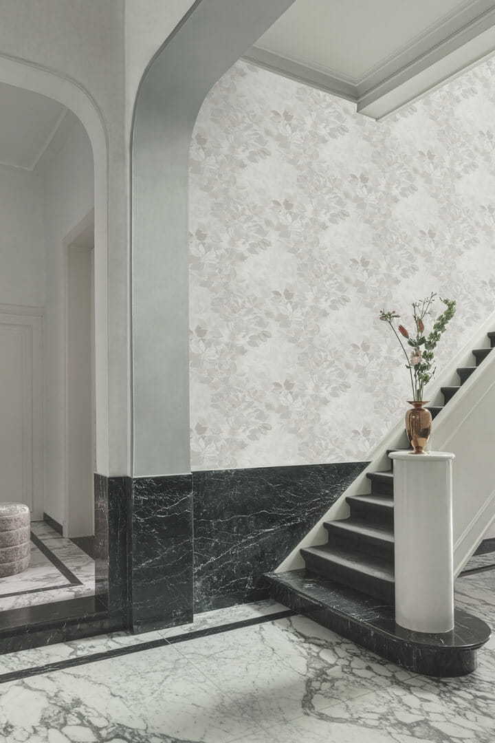 Tapeta liście Grandeco TI2001 Time 2025 - 106 cm szer.