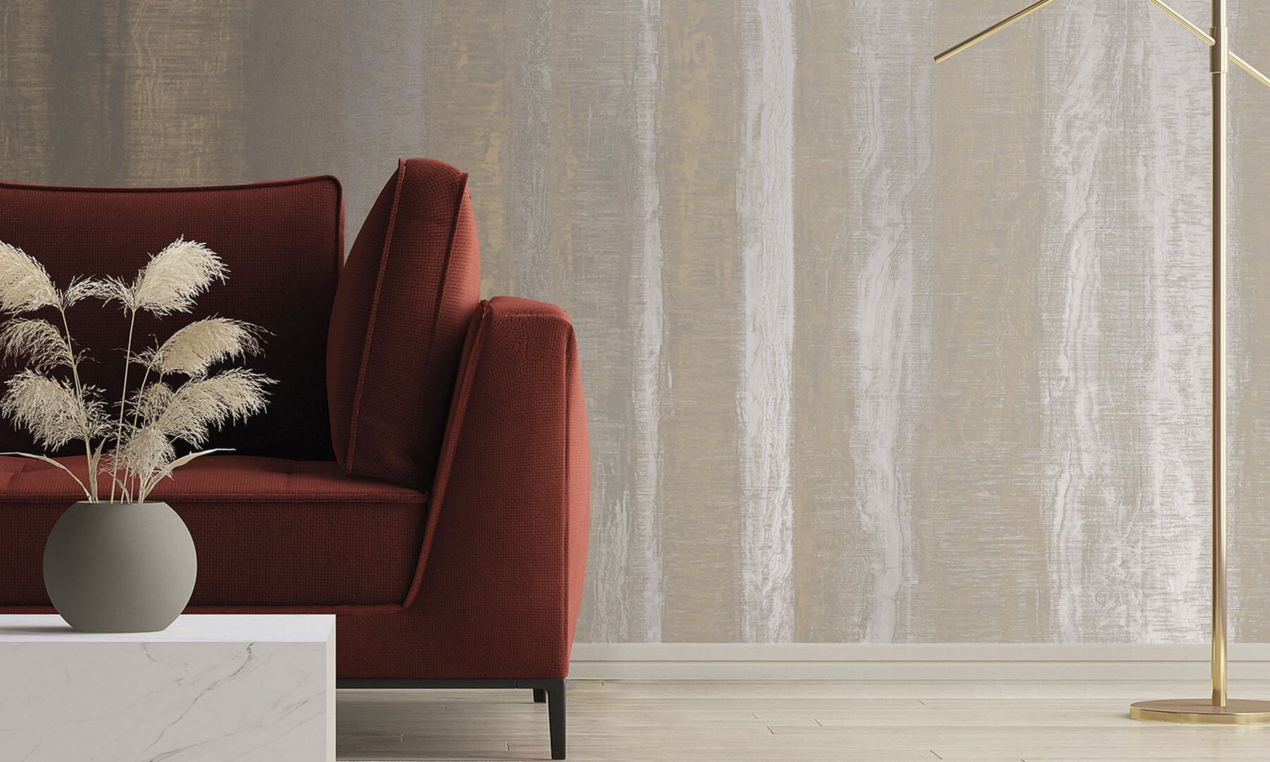 Tapeta pasy imitujące strukturę minerałów Texam TM312 Gneiss Timeless