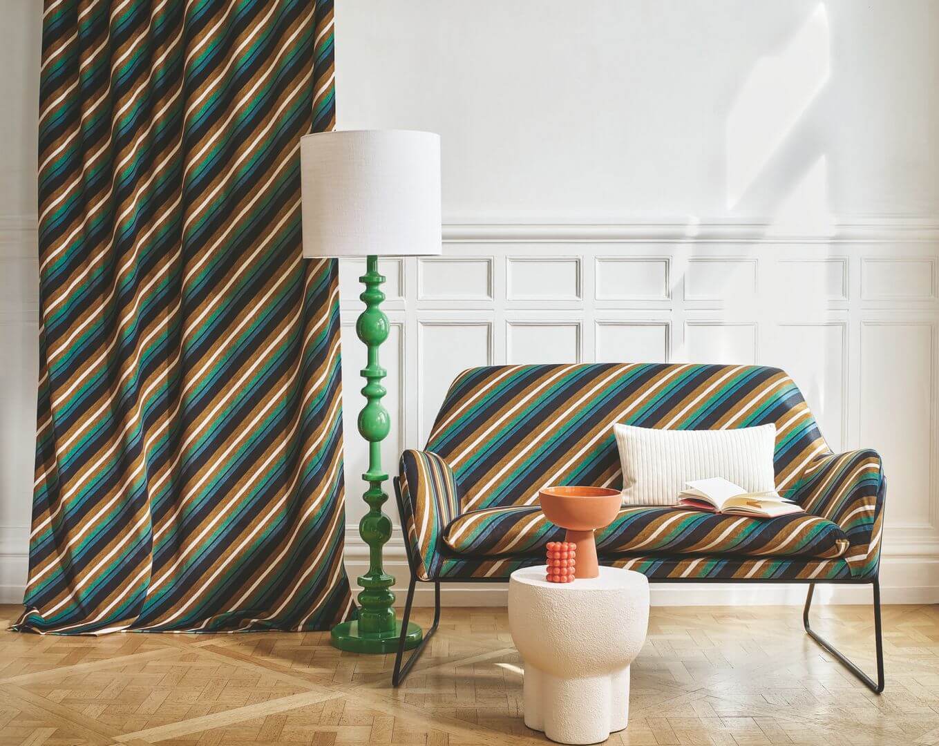 Tkanina welurowa Camengo 35880286 Hybride Boomerang