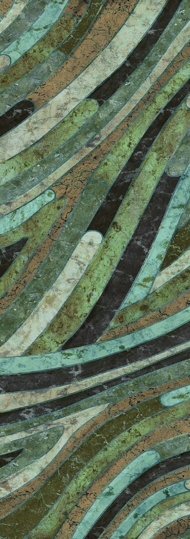 Mural marmur Khroma DGROC2021 Serpentine Rock