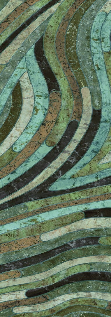 Mural marmur Khroma DGROC2022 Serpentine Rock