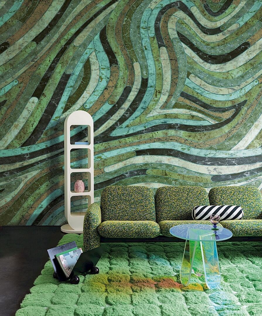 Mural marmur Khroma DGROC2023 Serpentine Rock