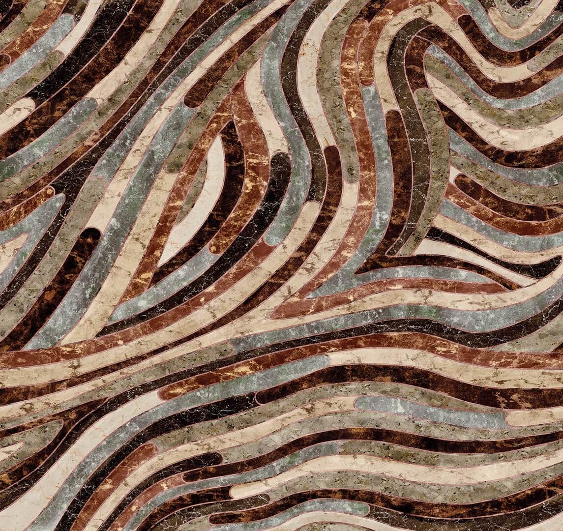 Mural marmur Khroma DGROC2041 Serpentine Rock