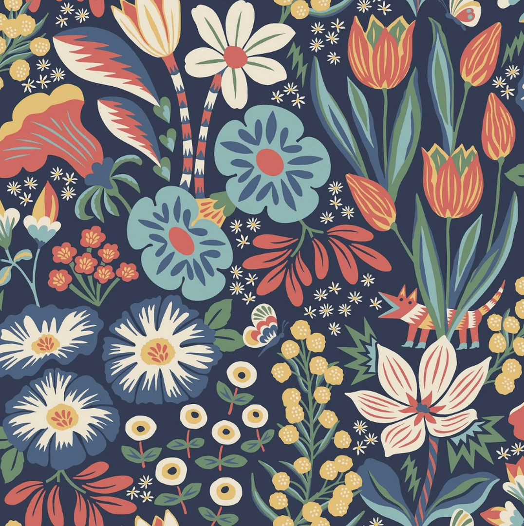 Tapeta ogród Boras Tapeter 2095 Tradgarden Hanna Werning Swedish Designers
