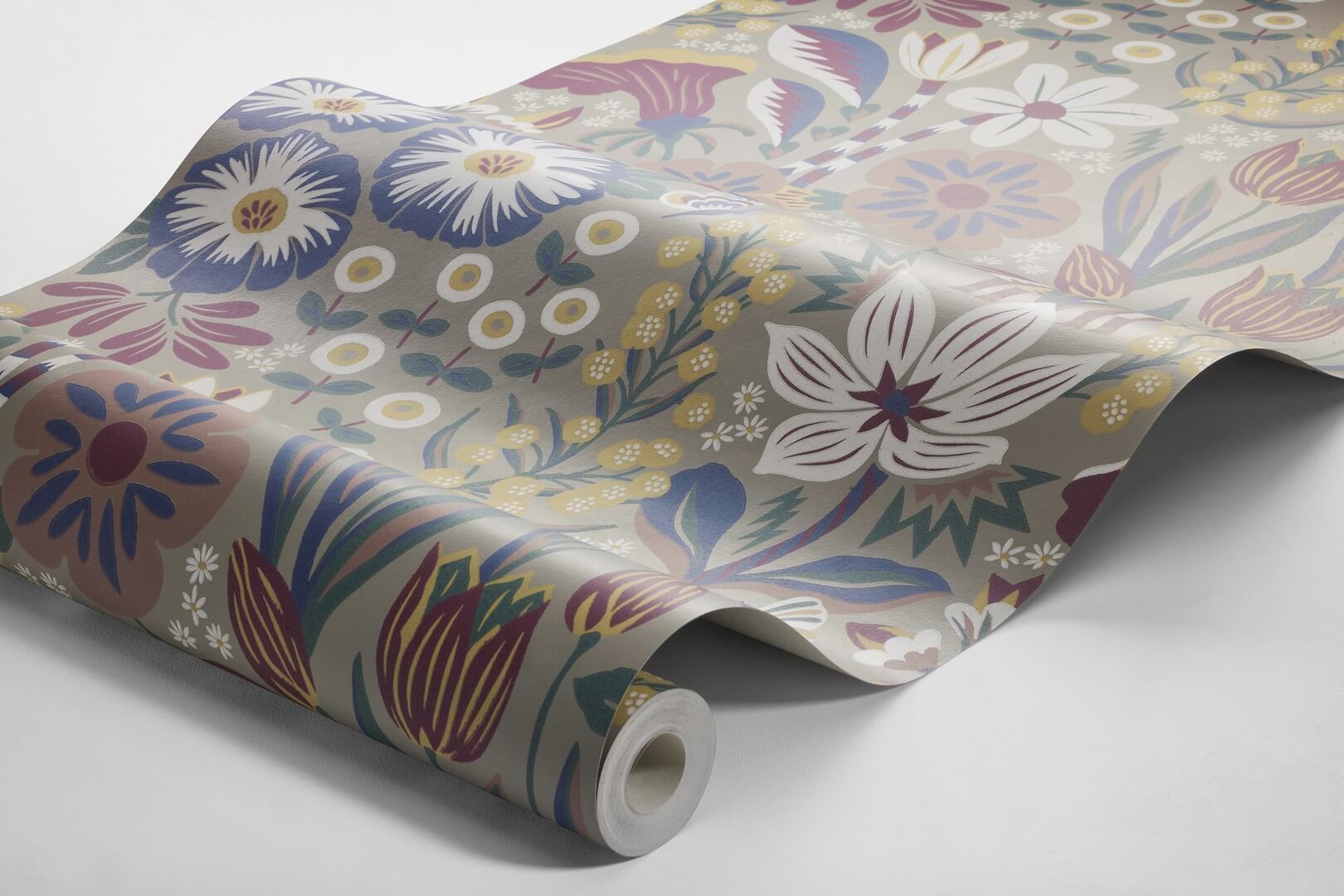 Tapeta ogród Boras Tapeter 2096 Tradgarden Hanna Werning Swedish Designers