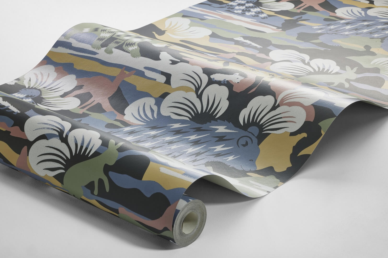 Tapeta zwierzęta Boras Tapeter 2099 Nomad Hanna Werning Swedish Designers