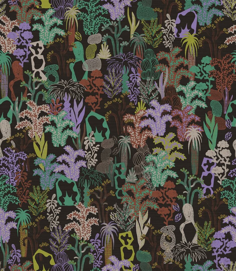 Mural tropikalna roślinność Khroma DGJOY3023 Baya Joy