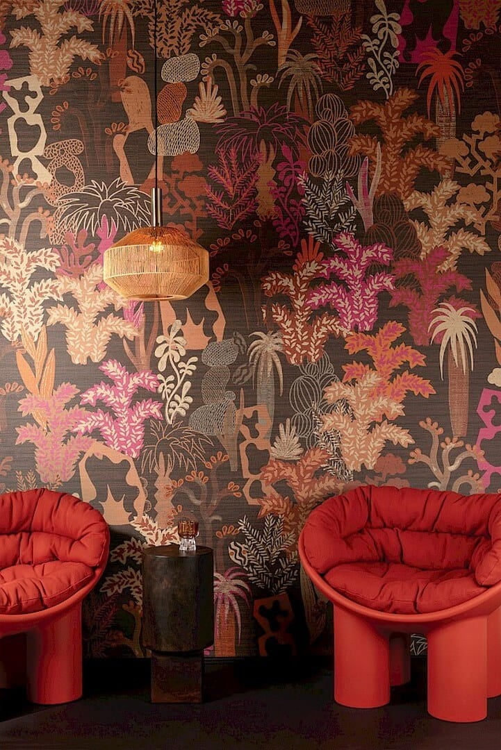 Mural tropikalna roślinność Khroma DGJOY3031 Baya Joy