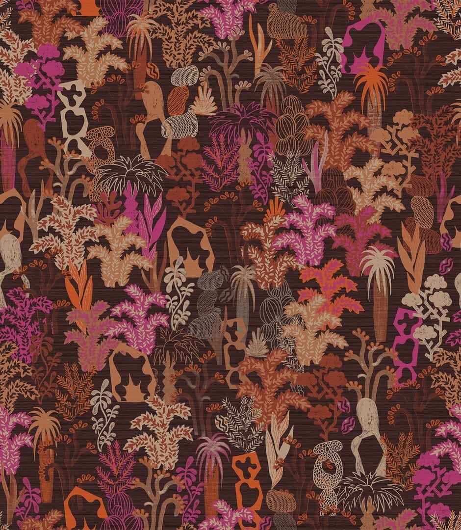 Mural tropikalna roślinność Khroma DGJOY3033 Baya Joy