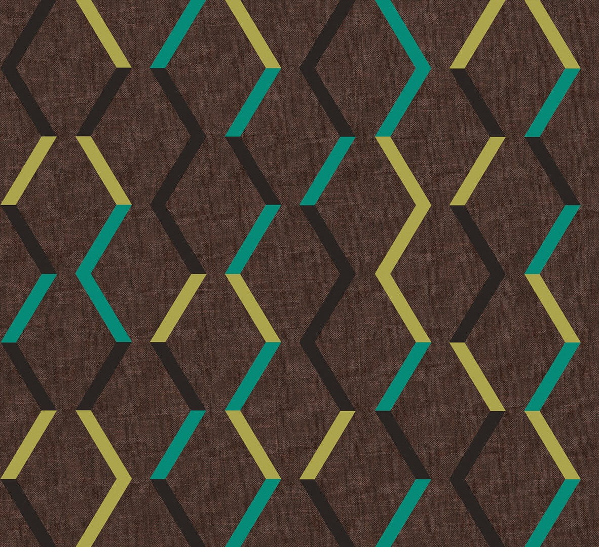 Tapeta geometryczna Khroma JOY003 Zigzag Joy