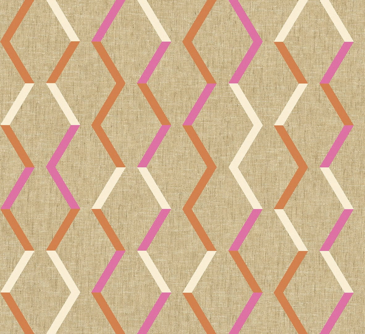 Tapeta geometryczna Khroma JOY004 Zigzag Joy