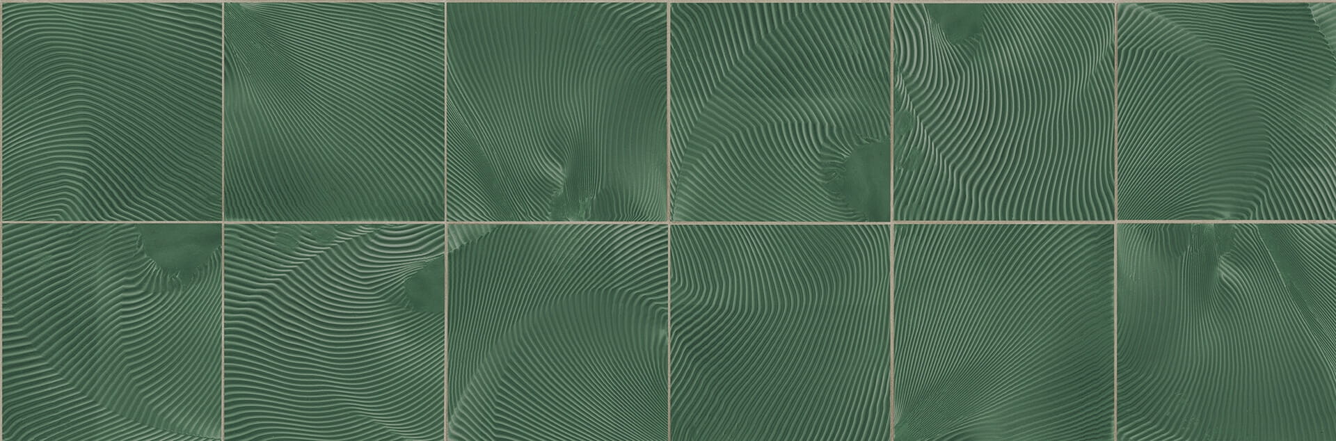 Fototapeta gliniane płytki Rebel Walls R18779 Craft Tiles Emerald Natural Aesthetics