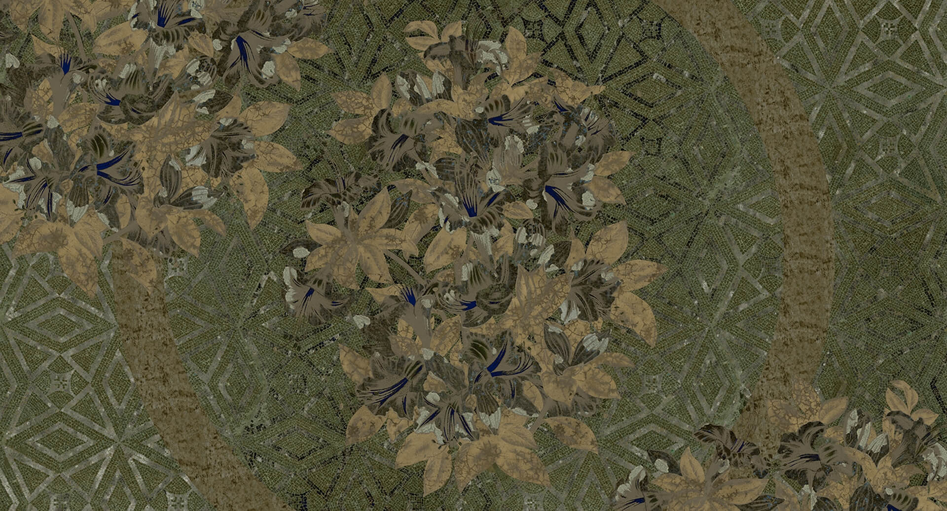 Fototapeta bukiety kwiatów Muance MU15042 Tundra Lush
