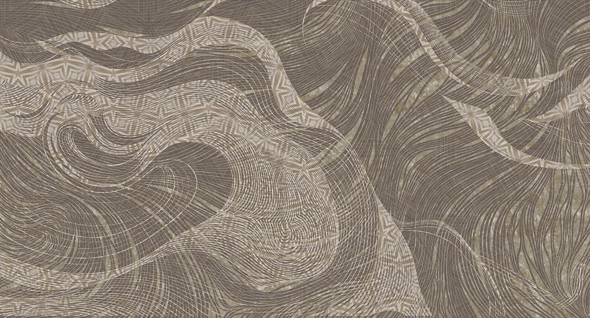 Fototapeta z falującym wzorem Muance MU15052 Mystic Mingle Lush